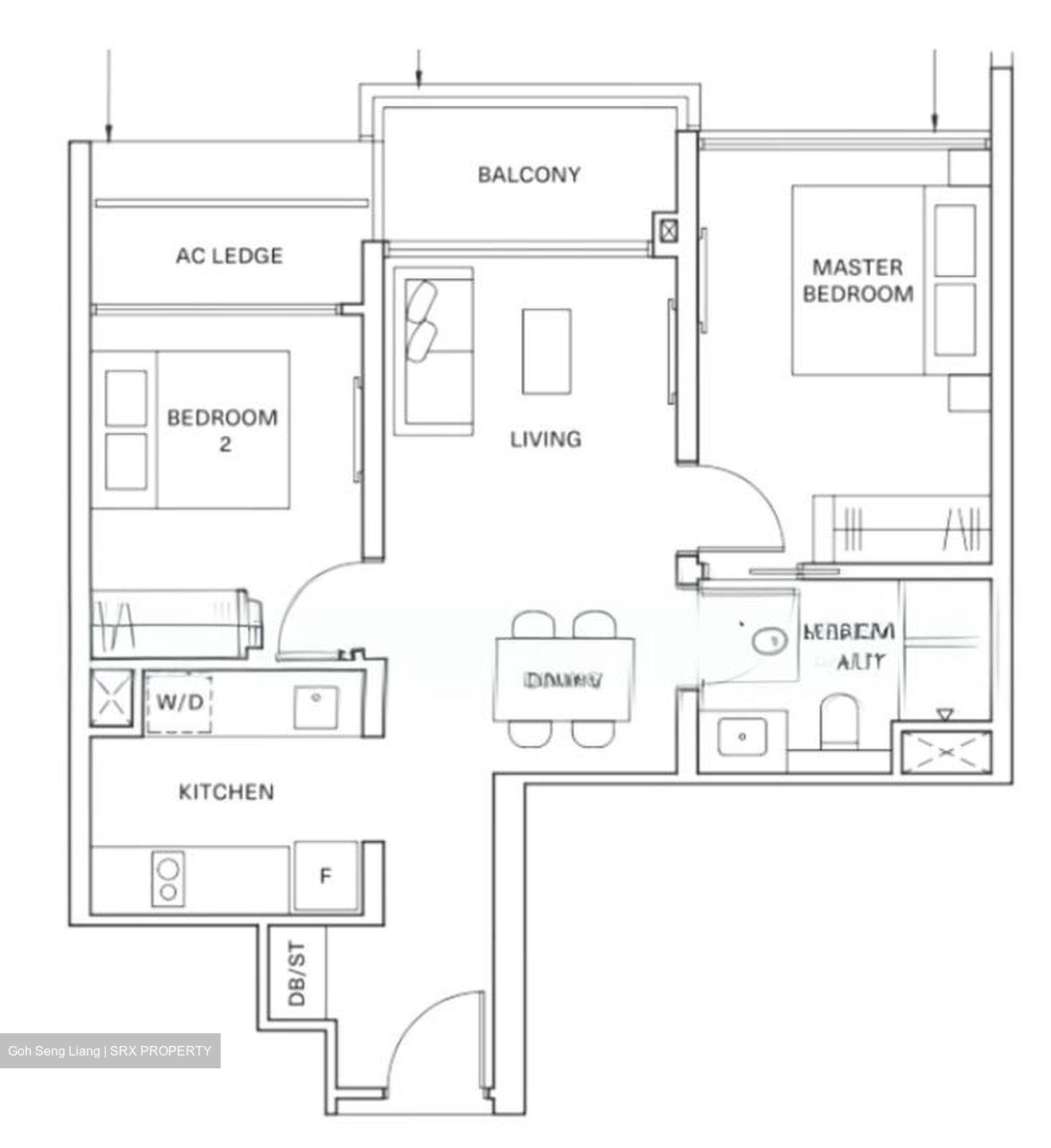 The Watergardens At Canberra (D27), Apartment #592036251